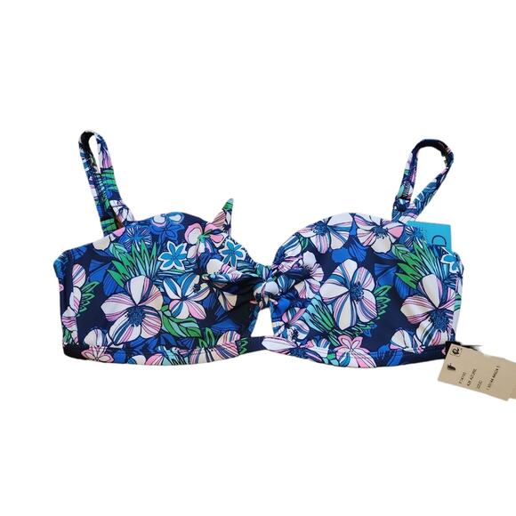Sundazed floral bikini top size 32DD - Picture 3 of 5